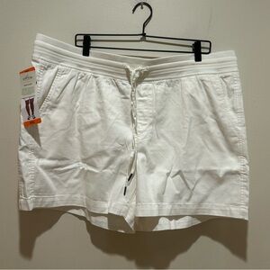 NWT Orvis White Pull On Casual Dress Shorts with Pockets - Women’s Size XXL